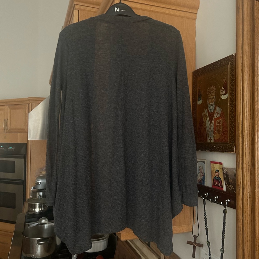 Acemi Women’s Gray open front Cardigan